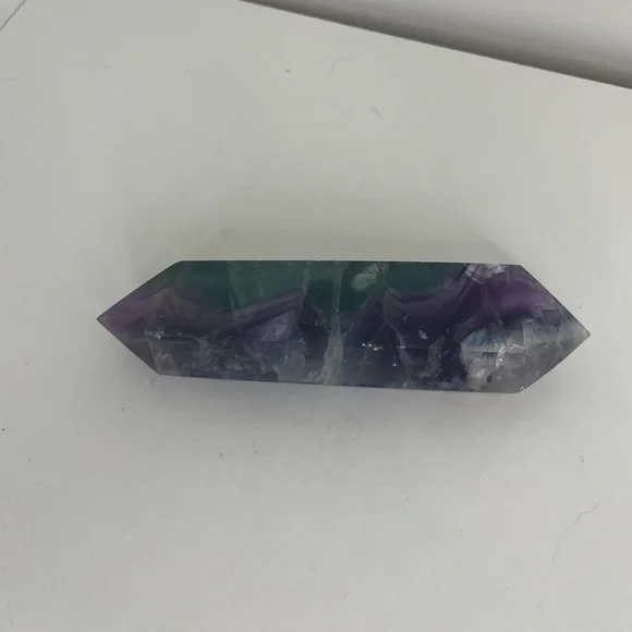 Fluorite Double Point - Picture 4 of 5